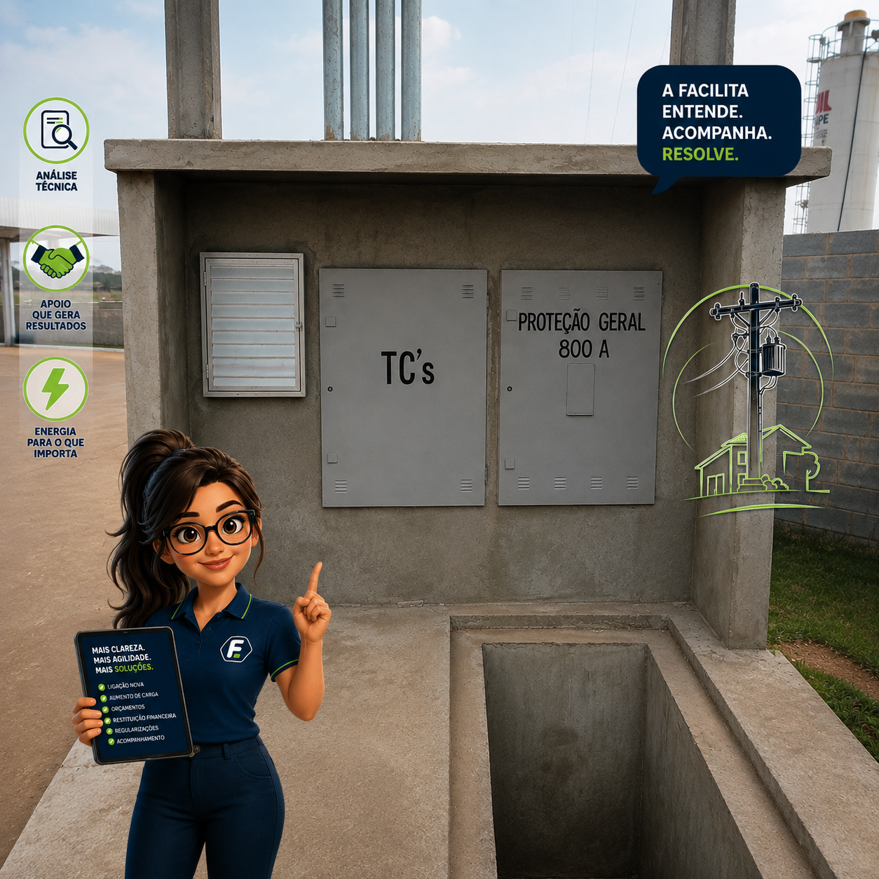 Empresas e indústrias — Facilita Energia